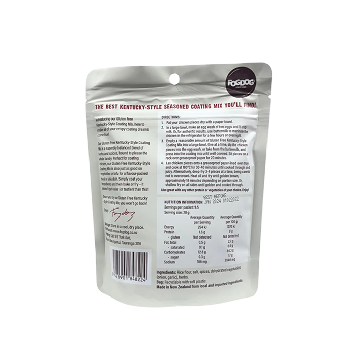 Gluten Free Kentucky-Style Coating Mix